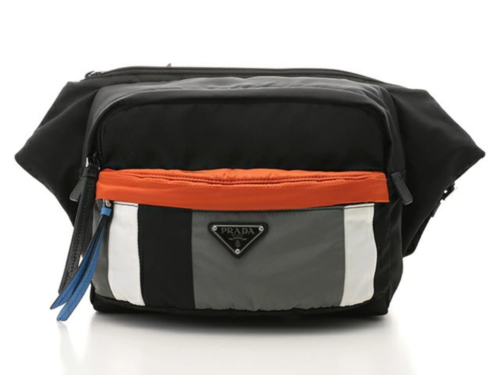 Prada Waist Bum Body Bag Saffiano Leather